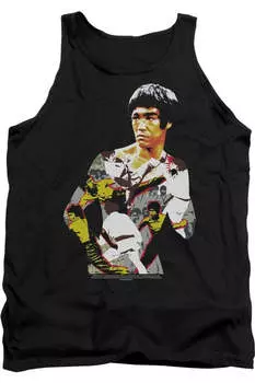 Bruce Lee Body Of Action мужская майка Gildan, черный