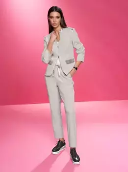 Брючный костюм Heine, серый