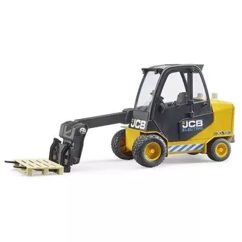 Bruder, JCB Телескопический погрузчик (Телетрук) плюс поддон, 02512