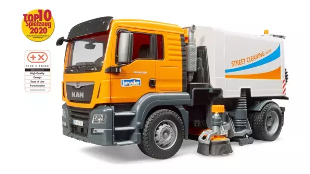 Bruder MAN TGS грузовик для уборки улиц