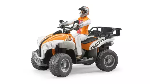 Bruder Quad с драйвером