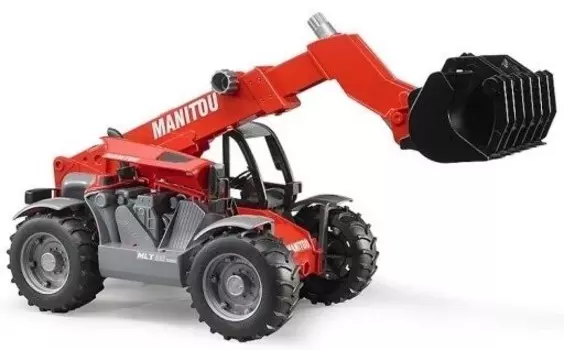 Bruder, Телескопический погрузчик Manitou MLT 633, 02125