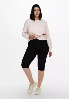 Брюки 2-ER PACK STRETCH Leggings ONLY Carmakoma, черный деним