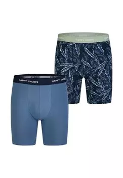 Брюки 2-PACK Happy Shorts, сине-серый