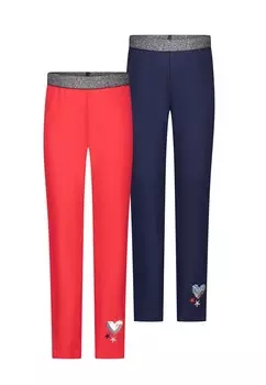 Брюки 2 PACK, Leggings Salt and Pepper, коралл