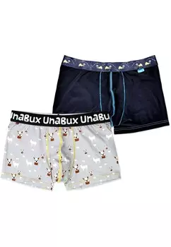 Брюки 2 PACK Unabux, черный