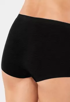 Брюки 3 PACK BASIC + SHORT SLIP Sloggi, черный