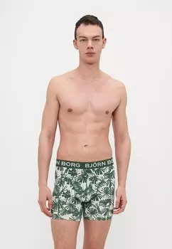 Брюки 3 PACK Bjrn Borg, зеленый