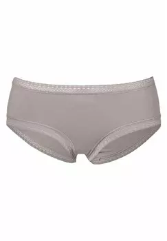 Брюки 3 PACK LASCANA, серо-коричневый