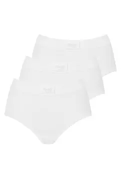 Брюки 3 PACK Sloggi, белый