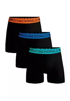 Брюки 3 PACK SOLID MUCHACHOMALO, черный