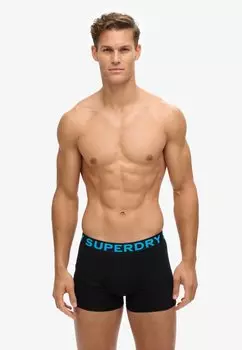Брюки 3 PACK Superdry, цвет Black Neon
