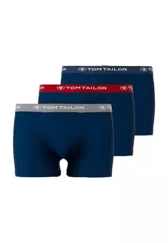 Брюки, 3 шт, пояс с логотипом, мужские TOM TAILOR, цвет 638 Blue