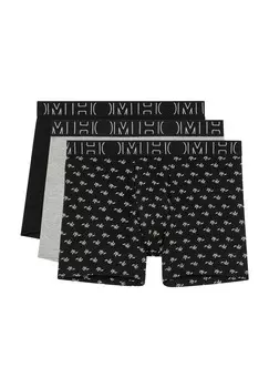 Брюки, 3 шт, пояс с логотипом, мужские HOM, цвет T033 Black/ Black