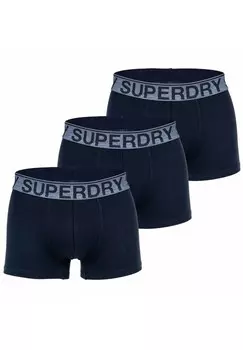 Брюки 3ER PACK- TRIPLE PACK LOGOBUND Superdry, темно-синий