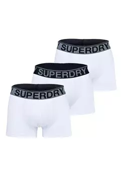 Брюки 3ER PACK- TRIPLE PACK LOGOBUND Superdry, белый