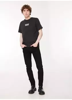 Брюки 512 Black Men's Denim 28833-1282 Slim Tapered Levis, черный