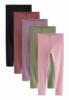 Брюки 5 PACK, Leggings Next, черный