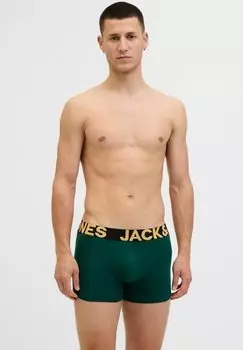 Брюки 5ER-PACK Jack & Jones, зеленый