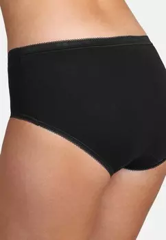 Брюки 6 PACK BASIC + MIDI SLIP Sloggi, черный