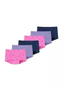 Брюки 6Er Pack Schiesser, цвет blau mehrfarbig