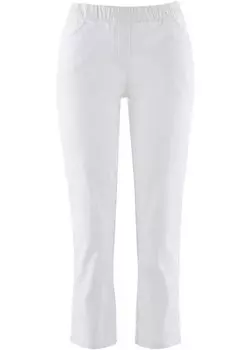 Брюки 7/8 без застежки Bpc Selection, белый