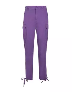 Брюки 8 By Yoox, фиолетовый
