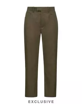 Брюки 8 By Yoox, зеленый