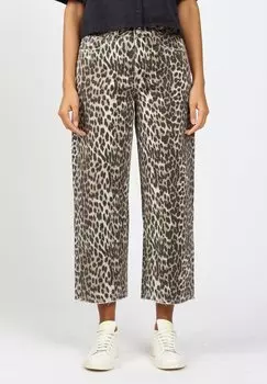 Брюки 94JUL CROPPED Gang, коричневый