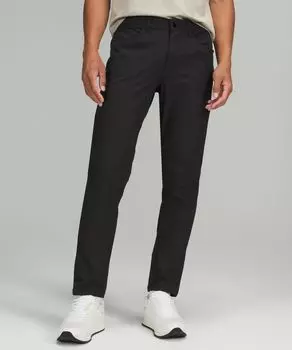 Брюки ABC Slim Fit с 5 карманами0 дюймов Lululemon, черный