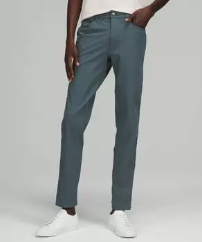 Брюки ABC Slim Fit с 5 карманами0 дюймов Lululemon, синий