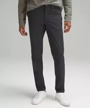 Брюки ABC Slim Fit с 5 карманами, Lululemon, обсидиановый