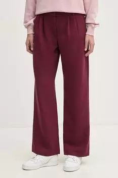 Брюки Abercrombie & Fitch, бордовый