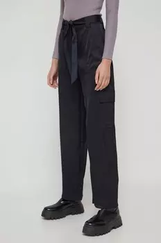 Брюки Abercrombie & Fitch, черный