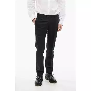 Брюки ACADEMY из экстратонкой шерсти Corneliani, Gray