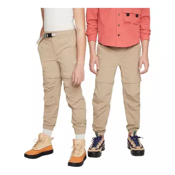 Брюки acg repel hike convertible pants 'khaki white' Nike, хаки