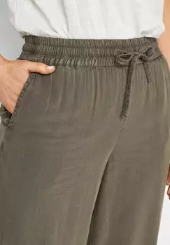 Брюки Acid Wash Wide Leg Long Tall Sally, коричневые