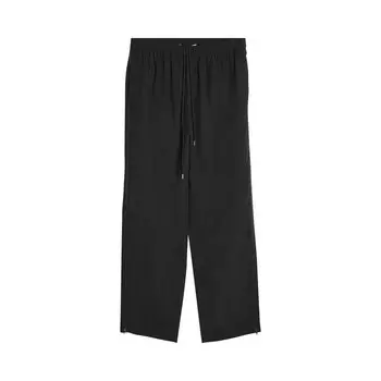 Брюки Acne Studios Drawstring 'Stone Black', черный