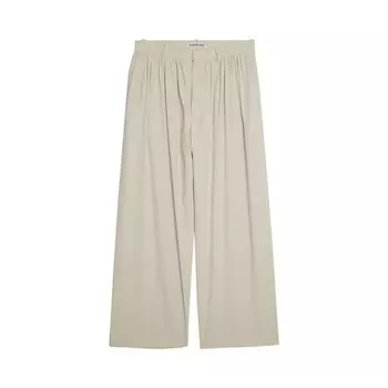 Брюки Acne Studios Gathered Trousers, белый