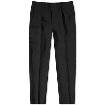Брюки Acne Studios Porter из шерсти и мохера, черный