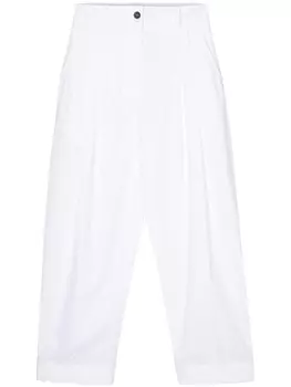 Брюки Acuna с завышенной талией Studio Nicholson, белый