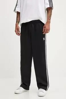 Брюки Adicolor Baggy Fit Firebird adidas Originals, черный