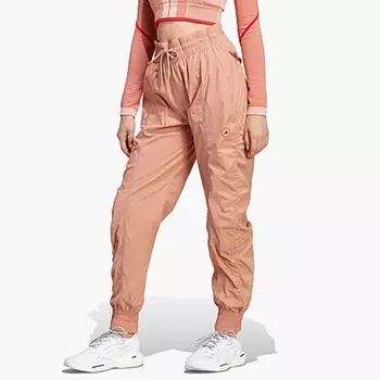 Брюки Adidas By Stella Mccartney Truecasuals Woven, розово-персиковый
