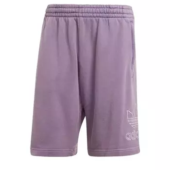 Брюки ADIDAS ORIGINALS Loose fit Pants Adicolor Outline Trefoil, фиолетовый