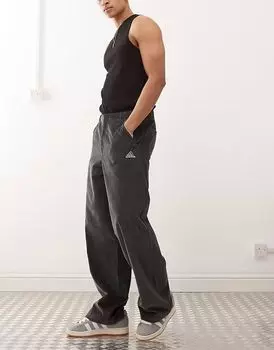 Брюки Adidas Originals Street cord в сером цвете