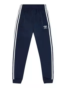 Брюки ADIDAS ORIGINALS Tapered Pants Adicolor Sst, цвет Night blue