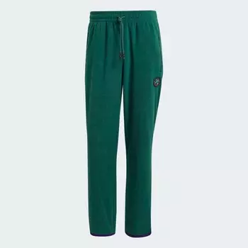 Брюки Adidas Originals Wander Hour Polar Fleece, зеленый