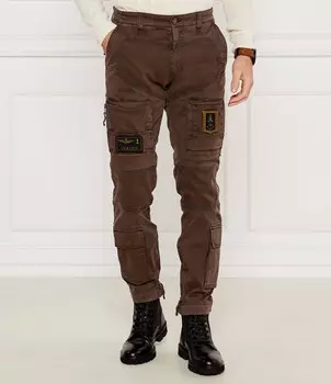 Брюки Aeronautica Militare cargo ANTI-G Regular Fit, коричневый
