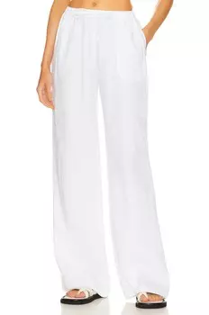 Брюки AEXAE Linen Drawstring Trouser, белый