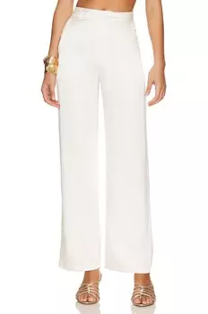 Брюки AEXAE Silk Trousers, белый